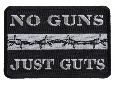 Thin Silver Line Patch For Correctional Officers | Embroidered Patches