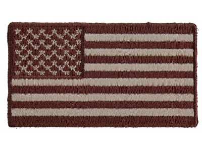 US Flag Patch Earth Terrain 2.5 Inch