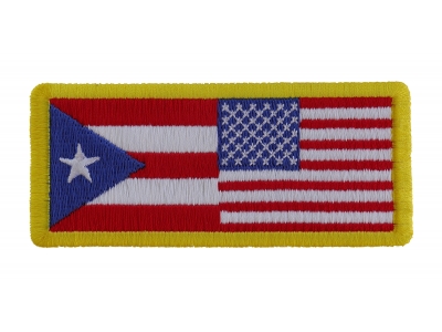 USA Puerto Rico Patch | Embroidered Patches