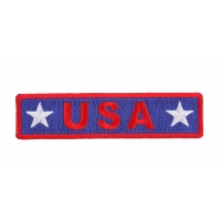 USA Red White Blue Patch