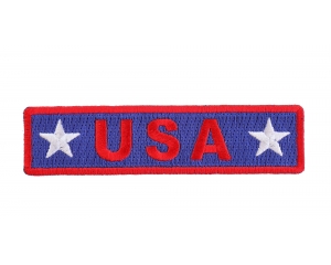 USA Red White Blue Patch