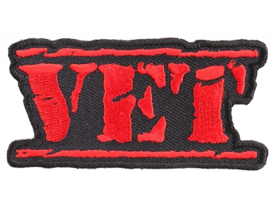Vet Patch Old Stamper Red | US Military Veteran Patches
