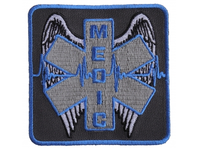 Winged Medic Patch | Embroidered EMT Patches