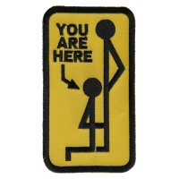 You Are Here Patch | Embroidered Patches