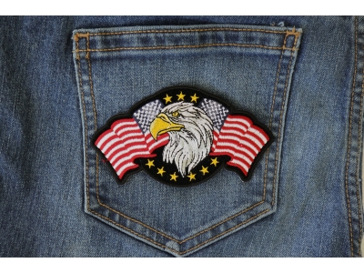 Star Spangled Banner Eagle Patch