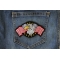 Star Spangled Banner Eagle Patch Star Spangled Banner Eagle Patch shown on jeans