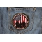 To All Our Troops I Thank You Patch To All Our Troops I Thank You Patriotic Iron on Patch Round shown on jeans