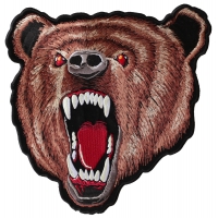 Bear Patch Large | Embroidered Patches