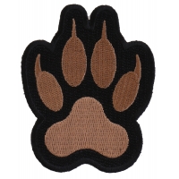 Canine Paw Print Iron on Patch