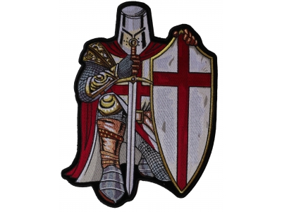 Crusader Knight Large Patch | Embroidered Patches