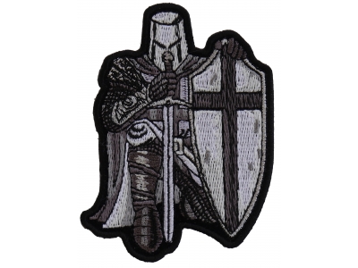 Kneeling Knight Crusader Mini Patch