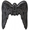 Silver Angel Wings Large Back Patch