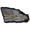 Thin Yellow Line American Tattered Flag Patch
