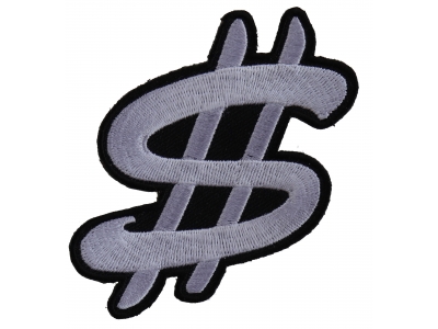 Dollar Sign Patch | Embroidered Patches