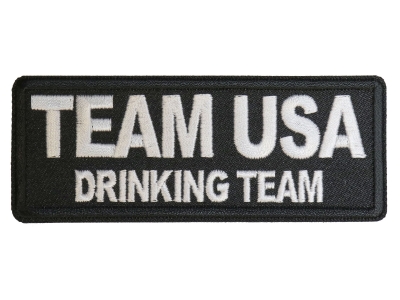 Team USA Drinking Team Patch