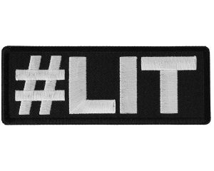 Hashtag LIT Patch