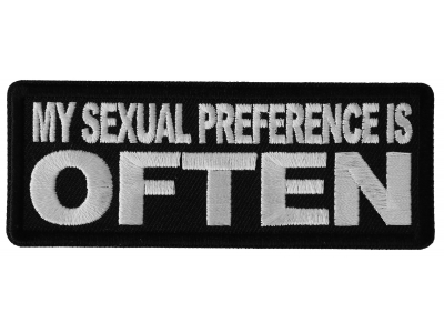 My Sexual Preference is Often Patch