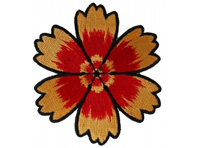 Red Yellow Flower Patch