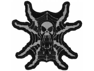 Spider Skull Reflective Patch
