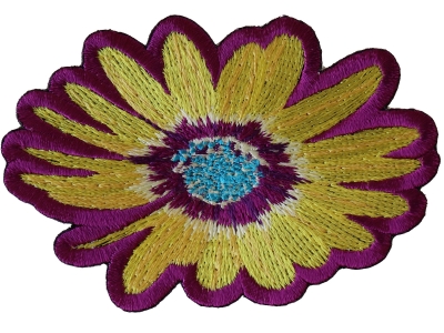 Yellow and Purple Flower Patch