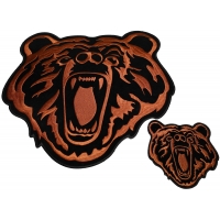 Brown Bear Patch Set Small And Large