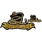Don't Tread On Me Gadsden Snake Patch Set Small and Large