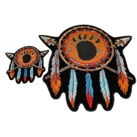 Native American Feathers Arrows 2 Piece Patch Set