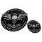 Set of 2 Small and Large Skull Wings Old Skool Biker Patches