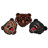 Set of 3 Bear Patches