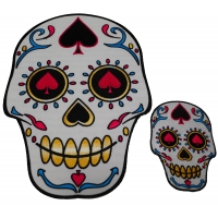 Sugar Skulls Spades Small And Large Patch Set