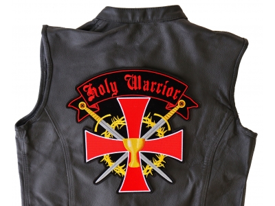 Holy Warrior Large Back Patch