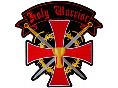 Holy Warrior Large Back Patch