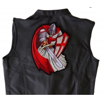 Red Cape Knight Large Back Patch
