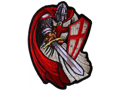Red Cape Knight Patch
