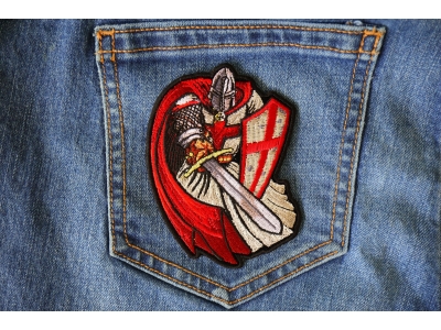 Red Cape Knight Patch