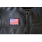 Make America Great Again MAGA US Flag Patch Make America Great Again MAGA US Flag Patch - 3x2.75 inch - Embroidered Iron on Patch shown on leather vest