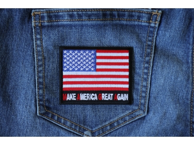Make America Great Again MAGA US Flag Patch