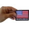 One Nation Under God American Flag Patch One Nation Under God American Flag Patch shown on hand for size comparison