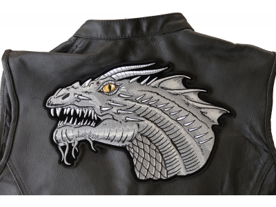 Dragon Patch Large with Yellow Eyes