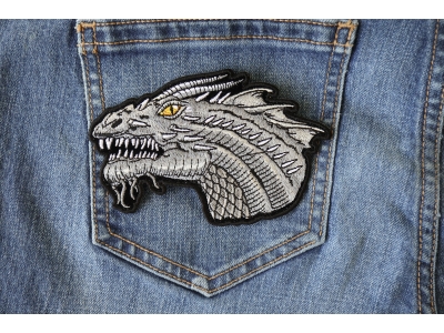 Dragon Patch Small with Yellow Eyes