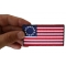 Betsy Ross American Flag Patch Betsy Ross American Flag Patch shown on hand for size comparison
