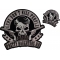 Guns Don't Kill People Dads with Pretty Daughters Do Small and Large Funny Iron on Patch Set