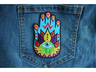Spiritual Hand Iron on Patch