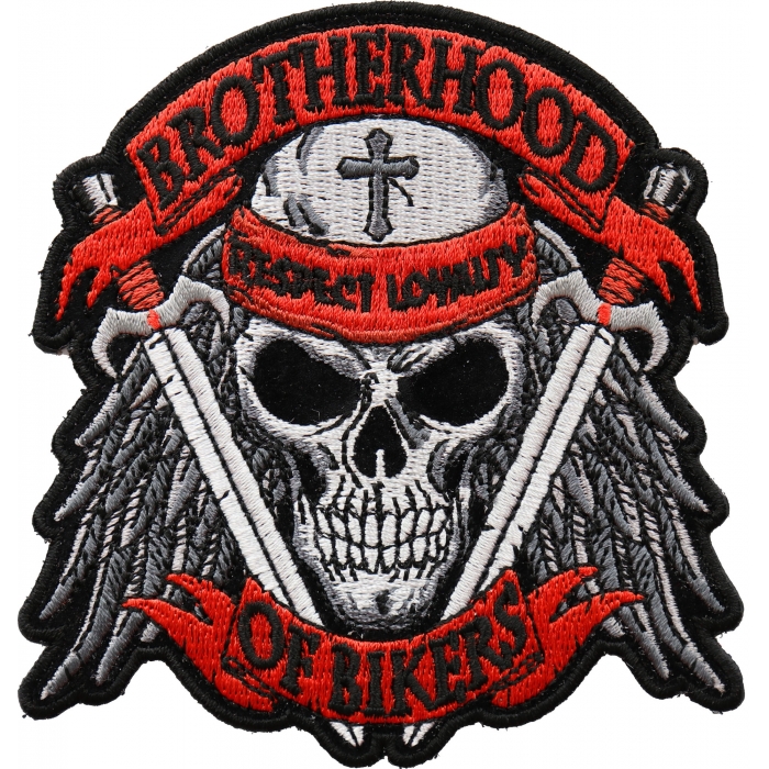 Biker Flame Piston Embroidered Iron on sew on Patches Badge for Biker Vest 3.5 inch x 3 inch