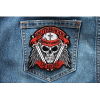 Brotherhood of Bikers Respect and Loyalty Skull Patch