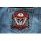Brotherhood of Bikers Respect and Loyalty Skull Patch Brotherhood of Bikers Respect and Loyalty Skull and Swords Patch shown on jeans