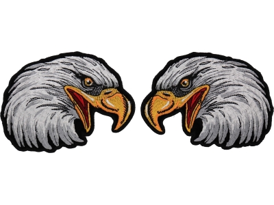 Iron on Eagle Patches Left and Right Medium
