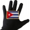 Cuba Flag Patch Cuba Flag Patch shown on hand for size comparison
