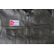 Cuba Flag Patch Cuba Flag Patch - 3x2 inch - Embroidered Iron on Patch shown on leather vest