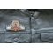 Brown Bear Claws Iron on Patch Brown Bear Claws Iron on Patch - 5x3 inch - Embroidered Iron on Patch shown on leather vest